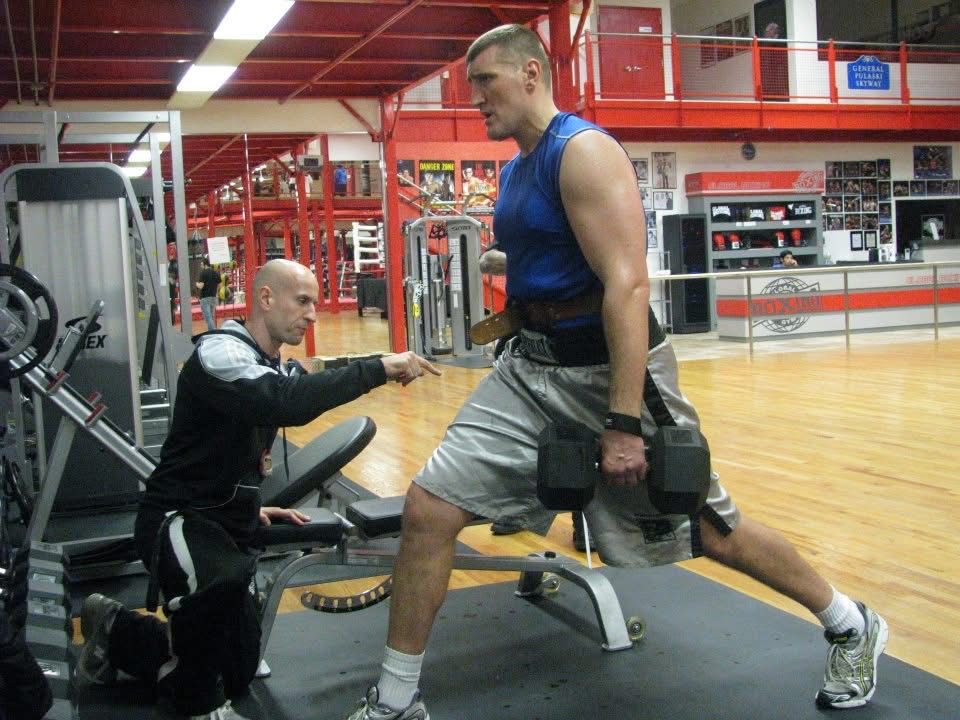 Personal training session